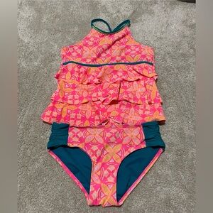 Justice tankini, size 12, EUC